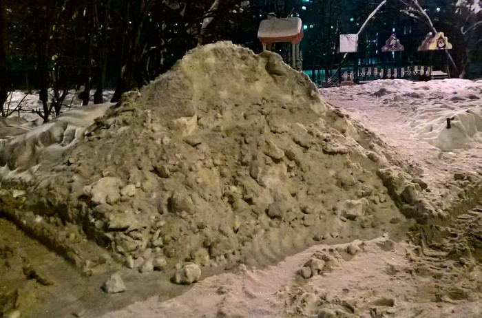 Уборка снега, Ново-Спортивная